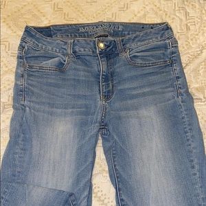 AMERICAN EAGLE SUPER STRETCH JEGGING 8Long